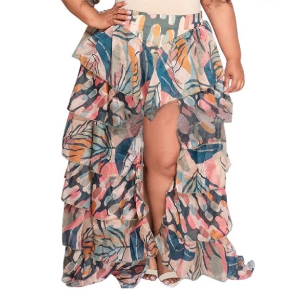 High waist, maxi skirt - Picture 1 of 7